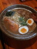 ラーメン「ノドグロ、岩牡蠣、自家製イクラ、〆のラーメン」