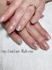 「ピンクヒョウ柄【札幌市南区川沿 ネイルサロン nail salon  Rubino】」