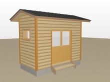 大人の趣味の小屋制作いたします。