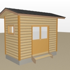 大人の趣味の小屋制作いたします。