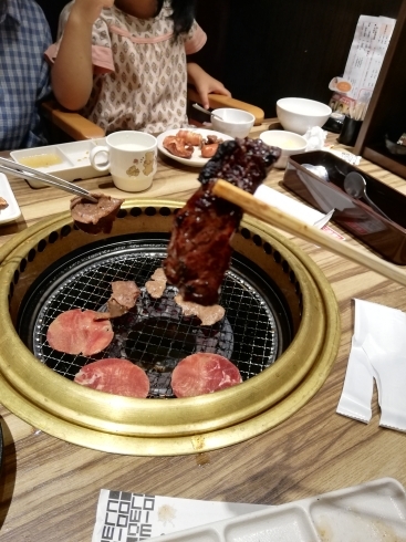 「がんばった運動会！焼き肉でお疲れ様会♪(*´∀｀)」