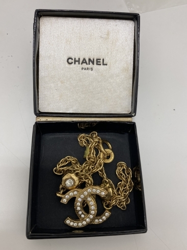 「 【CHANEL(シャネル)ネックレス 高価買取】習志野市津田沼の買取専門店・おたからや　イトーヨーカドー津田沼店【電話相談無料＆査定無料】」