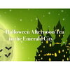 「10月のラグジュアリーアフタヌーンティーのテーマは『エメラルドシティーのハロウィ』」