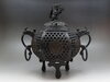 「【新潟市/三条市/買取本舗ふくろう】　新潟市東区　新潟市西区　紹雲　大明宣徳　香炉　三葉葵　銅製　銅器　工芸品　骨董品　茶道具　古道具　整理品」
