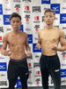 良い表情ですね！(左側：田中トレーナー）「明日は全力応援! 『JR稲毛海岸駅徒歩５分のところにあるキックボクシング＆ボクシング・フィットネスジム』」