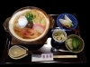 鍋焼きうどん御膳　税込1518円「❲大田原、ランチ、ディナー❳冬季限定　鍋焼きうどん御膳」