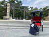 「10/10 出雲祝言　人力車通ります」