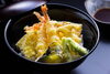 リニューアルされた天丼　具材が更に豊富に。「10月限定丼フェア」