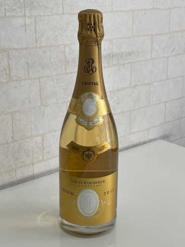 ルイ･ロデレール クリスタル 2013「LOUIS ROEDERER ルイ･ロデレール クリスタル 2013 シャンパン 750ml をお買取りしました！【銀座パリス亀有ゆうろーど店】」