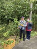 柿採りました。「柿を採りに行きました。」