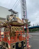 「おみこしの修理☆ﾜｯｼｮｲ└(ﾟ∀ﾟ└))((┘ﾟ∀ﾟ)┘ﾜｯｼｮｲ☆斐川町　仏壇」