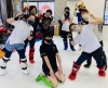 元気いっぱいの女性会員さん‼︎「レディースクラス❤元気いっぱい‼【JR稲毛海岸駅より徒歩5分のところにあるキックボクシング＆ボクシング・フィットネスジム】」
