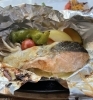 秋鮭のホイル焼き「季節限定新メニュー！秋鮭のホイル焼き♪」