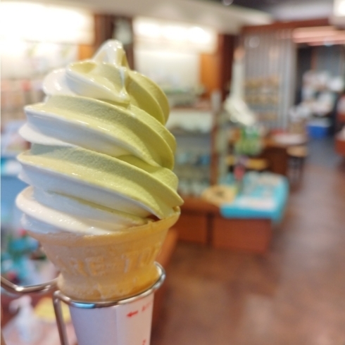 土曜日限定ソフトクリーム１００円「《ソフトクリーム１００円》土曜日限定ゆっくりと涼みましょう!」