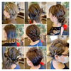 「結婚式ヘアセット♡」