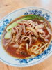 牛肉と搾菜の細切りラーメン「10/22 搾菜ロースータンメン　ランチ　日替わり」