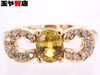 「ドクターコパ Dr.Copa サファイヤ0.36ct ダイヤ 0.08ct ピンキーリング4号 K18YG イエローゴールド  販売中！ 玉や質店 千葉 市川市 本八幡」