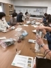 千歳ひまわり会の皆様と「アイヌハーブパット作り」