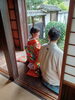 お天気も良く素晴らしいロケ撮影でした「問屋町レンタル着物　前撮り婚礼　神社　岡山後楽園で楽しいロケ撮影　」