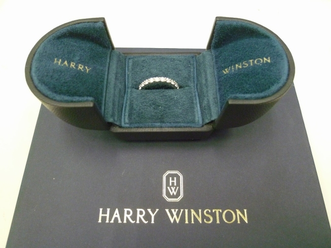 誰もが憧れるハリーウィンストンのダイヤリング「買取専門 金のクマ 沼津店　ハリーウィンストンのダイヤリング」