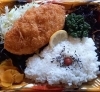 「明日の日替り弁当は南瓜コロッケ」