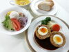 スコッチエッグ＆彩りサラダ「   ○・。＊　週替わりアザレアランチ　＊。・○」