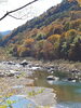 「木曽の山々も紅葉が見頃です」