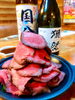 山形県産黒毛和牛A5【ローストビーフタワー】「居酒屋restaurant道★17時から営業★【中百舌鳥 白鷺 居酒屋】」