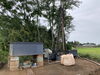井戸鑿泉(さくせん)工事の様子「【現場レポート】水戸市｜井戸工事＆幸運のダブルレインボー」