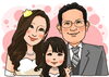 「シングルマザーの幸せ婚イラストできました」