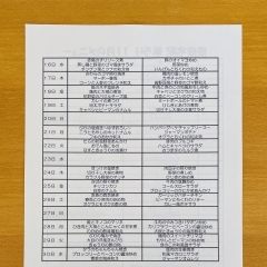 11月後半のお弁当献立です