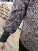 袖口だけ毛糸を変えて。。。♡「♡編み物♡」