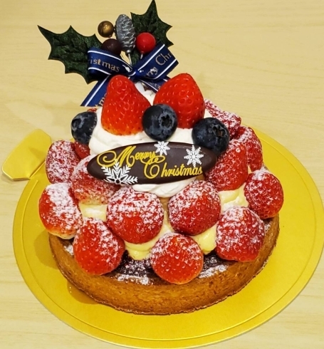 苺のタルト「苺のタルト【クリスマスケーキのご紹介】」