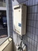 施工前「寝屋川市石津中町　D様邸　リンナイ製１６号給湯専用機器交換工事（RUX-A1615W-E）」