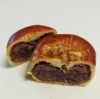 粒あんたっぷりくるみ饅頭「焼き立てくるみ饅頭です」