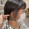 伊丹 美容室 dot.hair トリートメント「イヤリングカラー×グレージュ 伊丹 美容室」