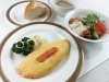 明太チーズオムレツ＆チキン南蛮のサラダ添え「   ○・。＊　週替わりアザレアランチ　＊。・○」