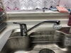 施工前「寝屋川市松屋町　S様邸　水道蛇口キッチン用シングルレバー式混合栓交換工事」