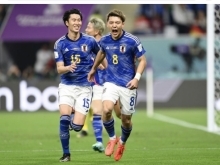 サッカーワールドカップ、日本対ドイツ、逆転勝ち