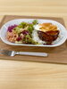 「国産牛100%！ハンバーグロコモコプレート！(高砂/小岩/細田/奥戸)野球の室内練習場に併設しているカフェ！」