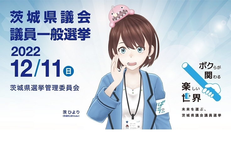 県議会選挙に行きましょう「【水戸】12月11日は茨城県議会議員一般選挙です！【選挙】」