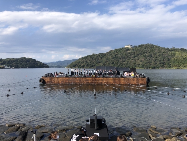 浜名湖に浮かぶステージ「浜松市　東区　ダンススクール　リスペクト　」