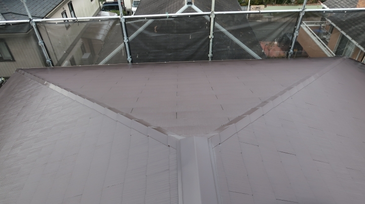 屋根塗装枚方「#屋根塗装リフォーム完了しました枚方」