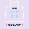 「福袋始めます」