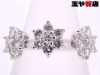 「ポンテヴェキオ 美品 ダイヤ 0.46ct フラワー デザイン リング 9号 K18WG ホワイトゴールド　販売中！ 玉や質店 千葉 市川市 本八幡」