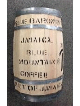 ブルーバロン樽「ジャマイカ　ブルーマウンテンNO.1 ブルーバロン」