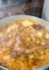 ぐつぐつと煮えたぎる？ちょっと辛めなスープ「温まるスープ」