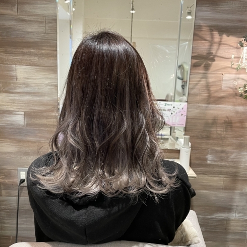 伊丹 美容室 dot.hair トリートメント「アンブレラカラー☂️グレージュ 伊丹 美容室」