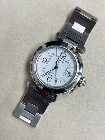 CARTIER　カルティエ　パシャC「高価買取中！『CARTIER　カルティエ　パシャC　自動巻き　腕時計』をお買取り致しました。」