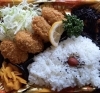 「明日の日替り弁当はカキフライ」